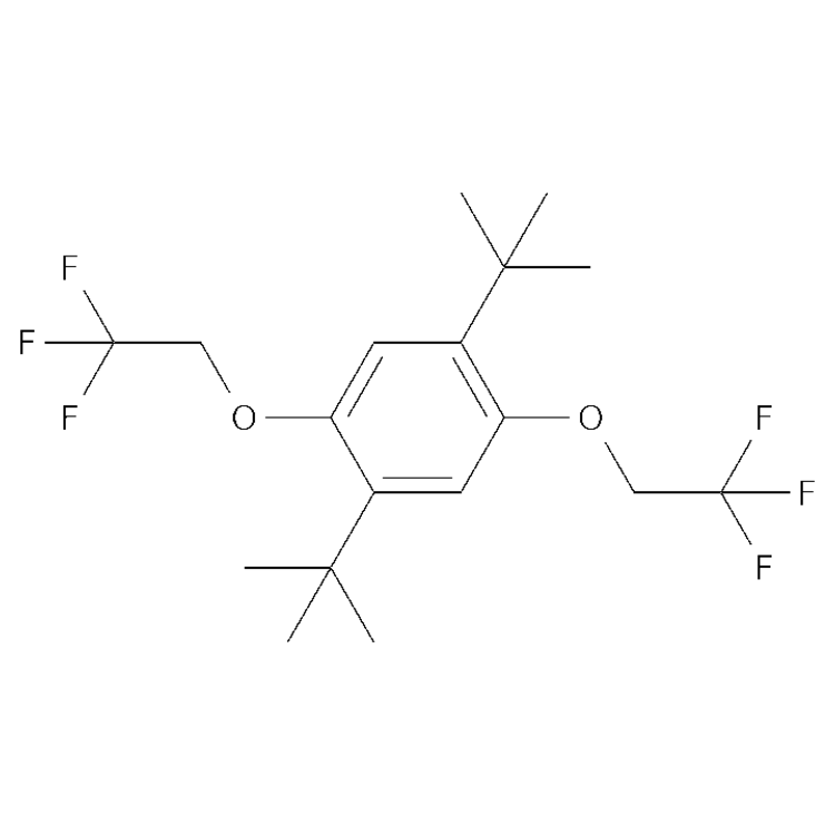 1,4-di-tert-butyl-2,5-bis(2,2,2-trifluoroethoxy)benzene