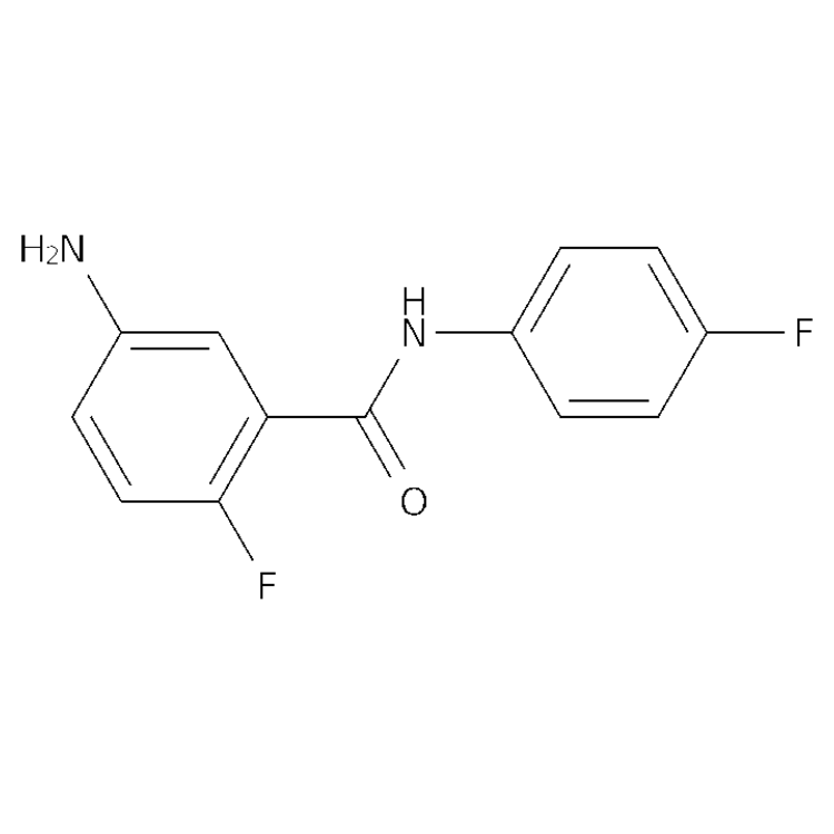 5-amino-2-fluoro-N-(4-fluorophenyl)benzamide