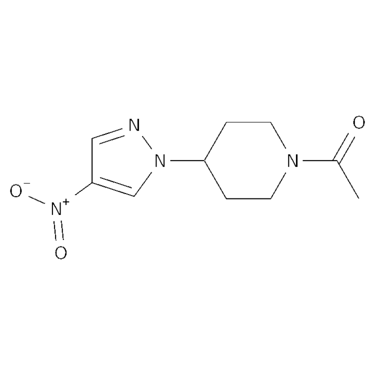 1-[4-(4-nitropyrazol-1-yl)piperidin-1-yl]ethanone