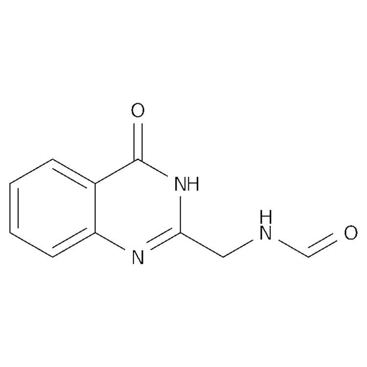 N-[(4-oxo-3H-quinazolin-2-yl)methyl]formamide