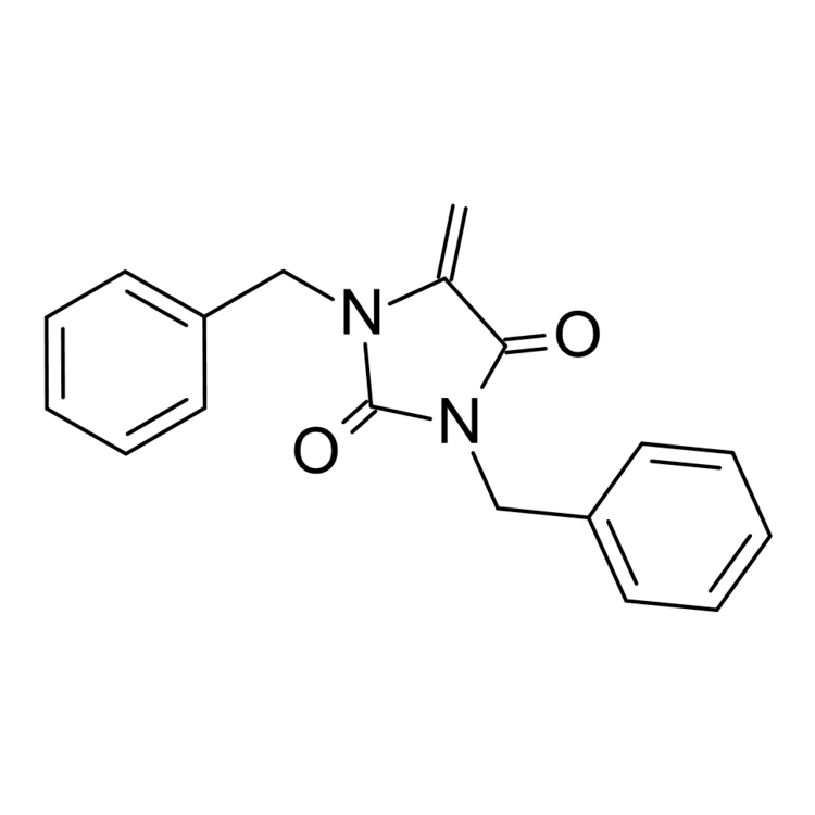 1,3-dibenzyl-5-methylideneimidazolidine-2,4-dione