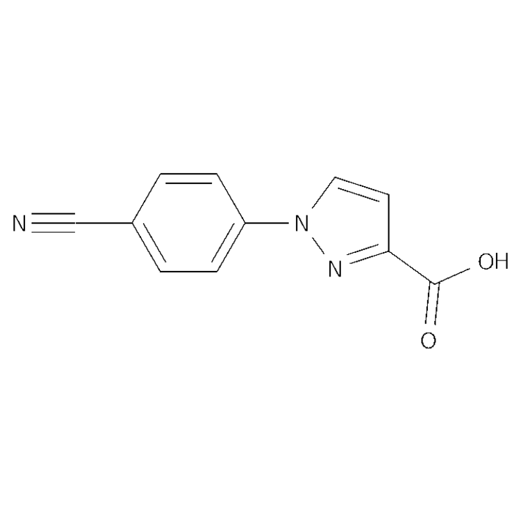 1-(4-Cyanophenyl)-1H-pyrazole-3-carboxylic acid