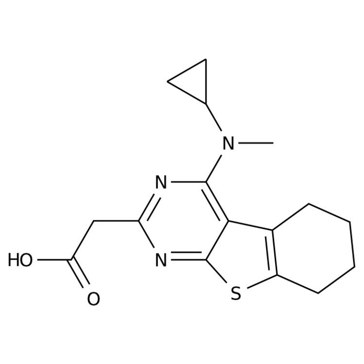 {3-[cyclopropyl(methyl)amino]-8-thia-4,6-diazatricyclo[7.4.0.0^{2,7}]trideca-1(9),2,4,6-tetraen-5-yl}acetic acid