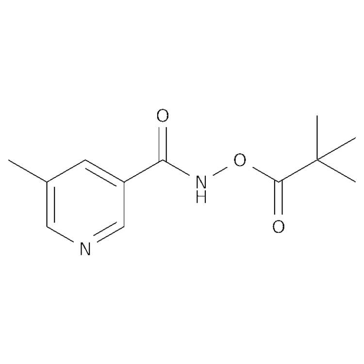 Structure of 1456704-20-3 | (5-methylpyridin-3-yl)formamido 2,2-dimethylpropanoate