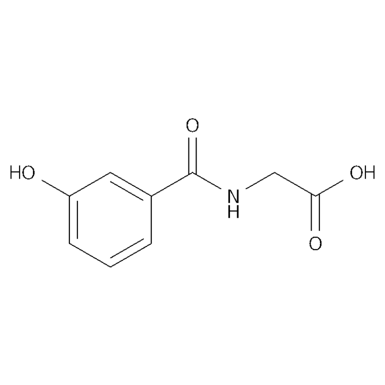 Structure of 1637-75-8 | [(3-hydroxyphenyl)formamido]acetic acid