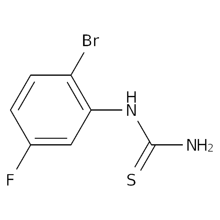 (2-bromo-5-fluorophenyl)thiourea