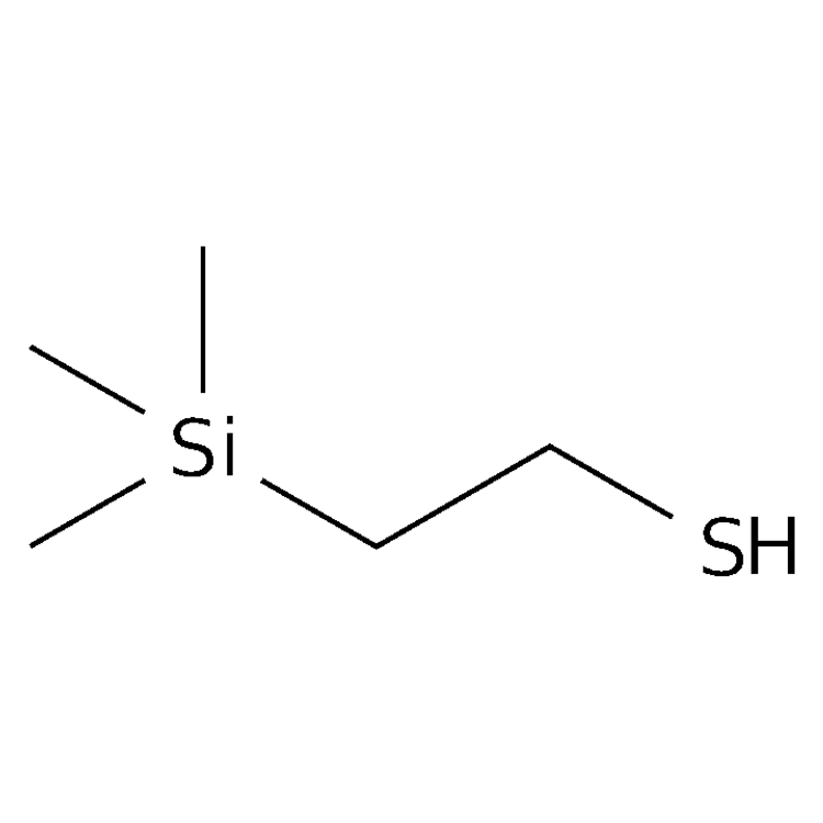 Structure of 18143-30-1 | trimethyl(2-sulfanylethyl)silane