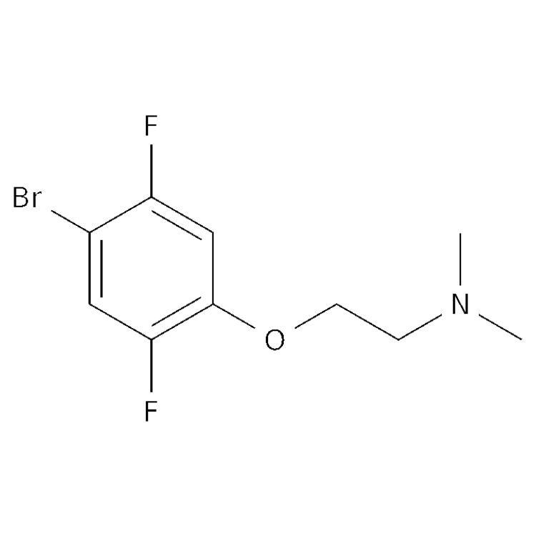 2-(4-bromo-2,5-difluorophenoxy)-N,N-dimethylethan-1-amine
