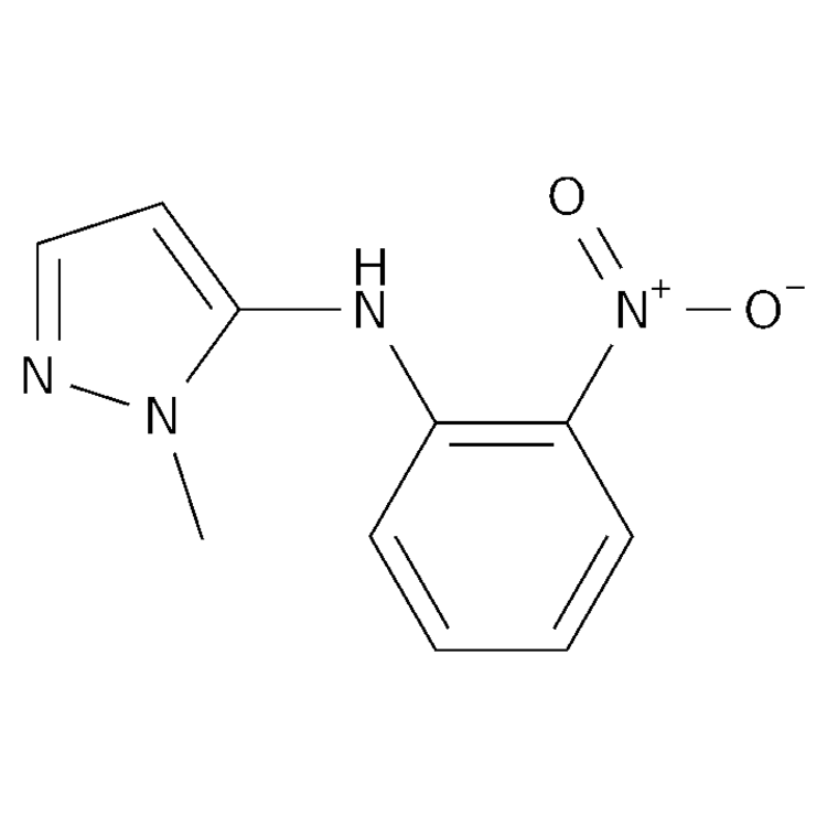 Structure of 1922092-79-2 | 2-methyl-N-(2-nitrophenyl)pyrazol-3-amine