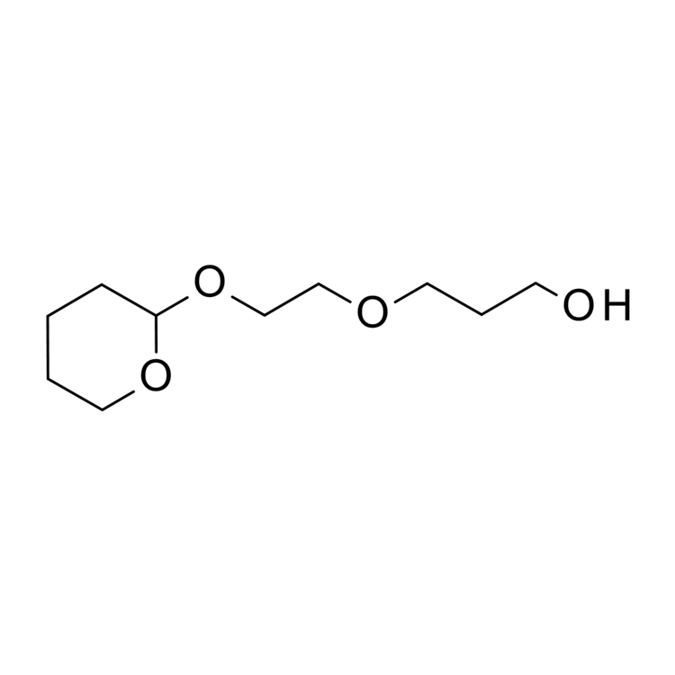 Structure of 2226302-82-3 | 3-[2-(oxan-2-yloxy)ethoxy]propan-1-ol