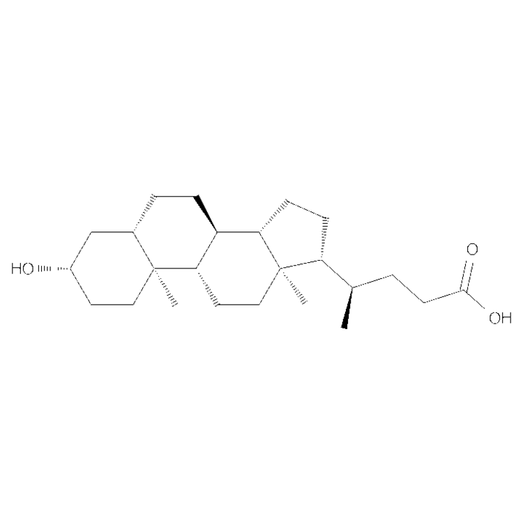 Structure of 2276-93-9 | (R)-4-((3S,5S,8R,9S,10S,13R,14S,17R)-3-hydroxy-10,13-dimethylhexadecahydro-1H-cyclopenta[a]phenanthren-17-yl)pentanoic acid