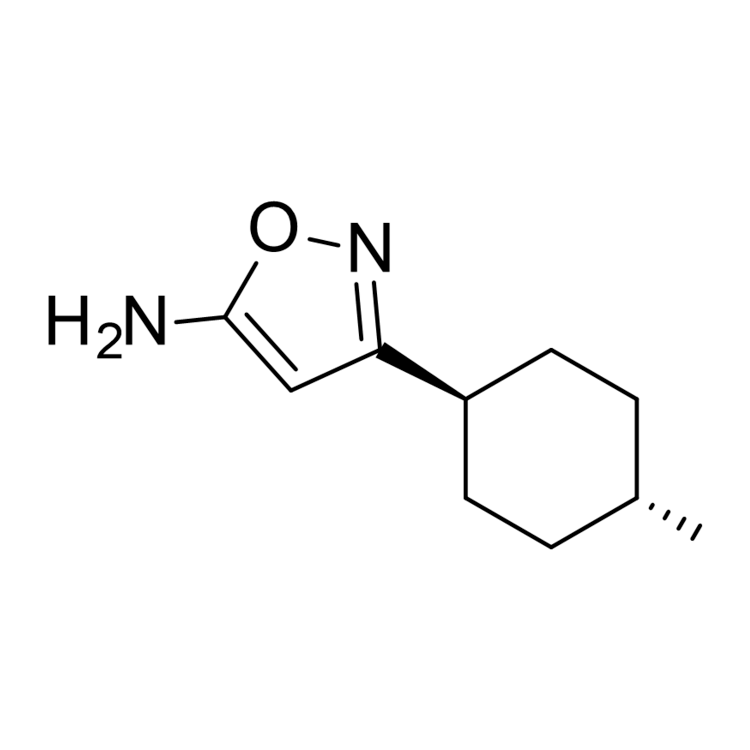 Structure of 2355593-42-7 | 3-((1r,4r)-4-methylcyclohexyl)isoxazol-5-amine
