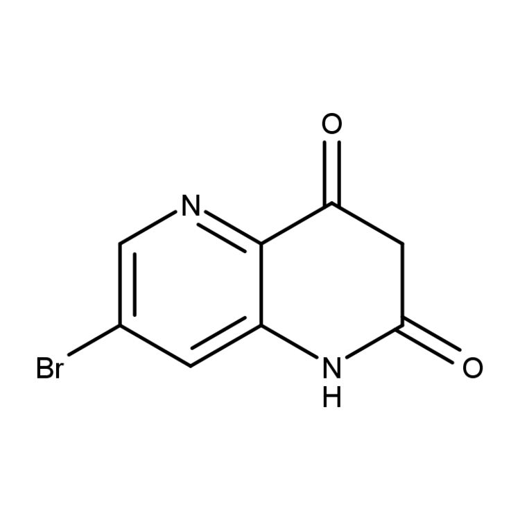 7-bromo-1,5-naphthyridine-2,4-diol
