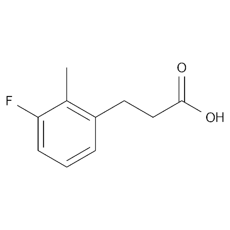 Structure of 377083-80-2 | 3-(3-fluoro-2-methylphenyl)propanoic acid