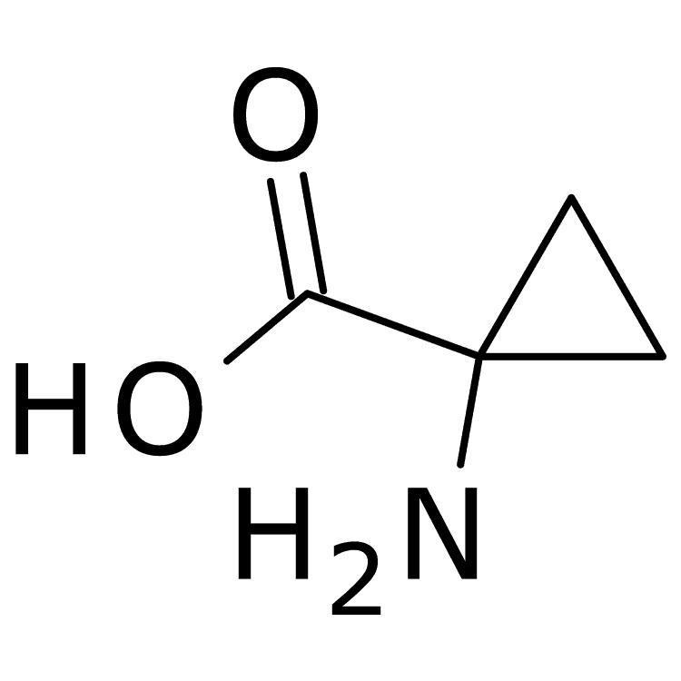 Structure of 22059-21-8 | 1-Aminocyclopropanecarboxylic acid