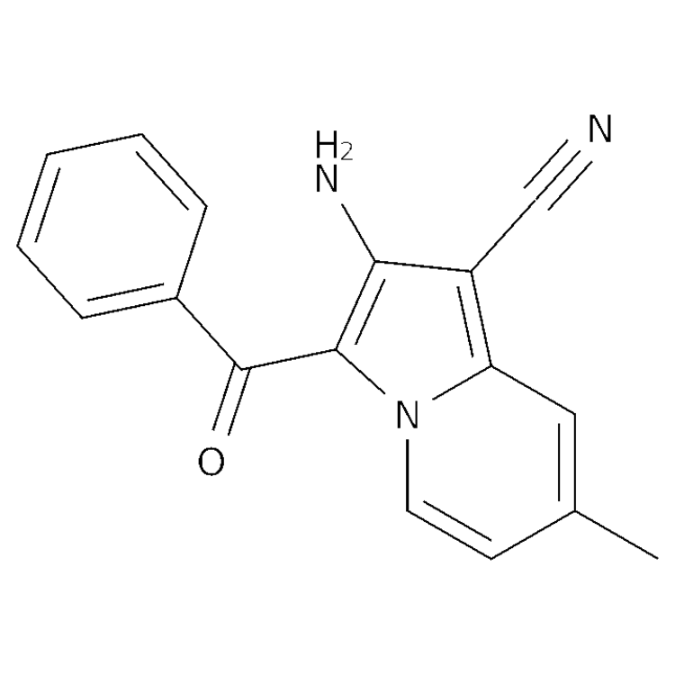 2-amino-3-benzoyl-7-methylindolizine-1-carbonitrile