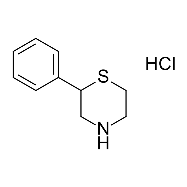 Thiomorpholine, 2-phenyl-, hydrochloride (1:1)