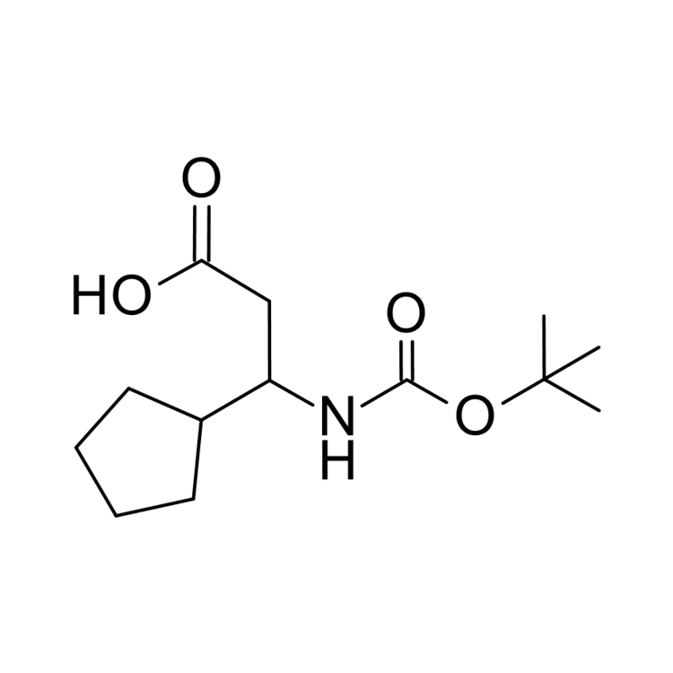β-[[(1,1-Dimethylethoxy)carbonyl]amino]cyclopentanepropanoic acid