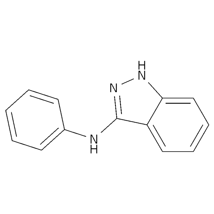 Structure of 835-42-7 | N-phenyl-1H-indazol-3-amine