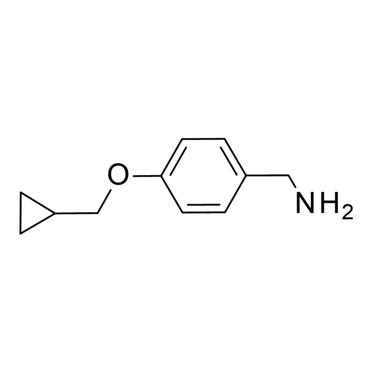 [4-(cyclopropylmethoxy)phenyl]methanamine