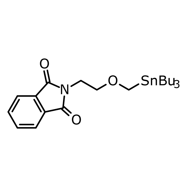Structure of 475680-94-5 | 2-[(Tributylstannyl)methoxy]-1H-isoindole-1,3(2H)-dione