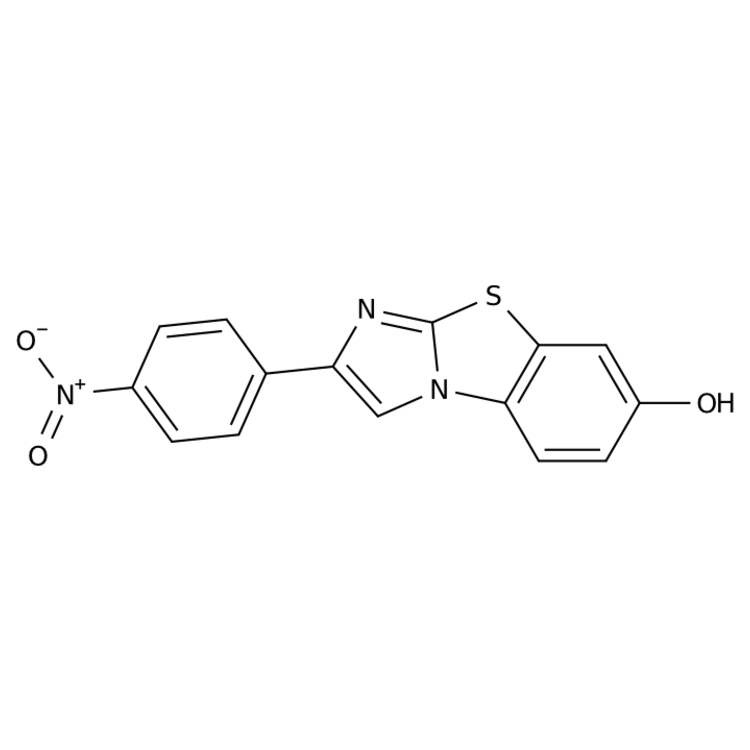 Structure of 914224-34-3 | 2-(4-nitrophenyl)benzo[d]imidazo[2,1-b]thiazol-7-ol