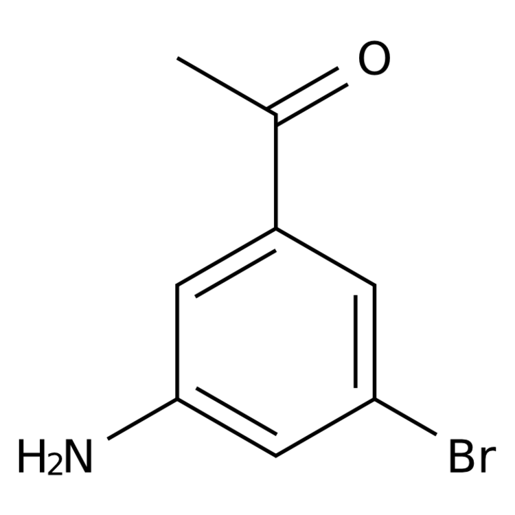 Structure of 1261645-31-1 | 1-(3-amino-5-bromophenyl)ethanone