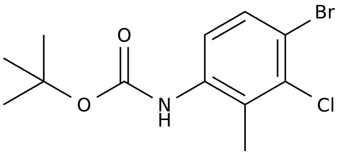 1,1-Dimethylethyl N-(4-bromo-3-chloro-2-methylphenyl)carbamate