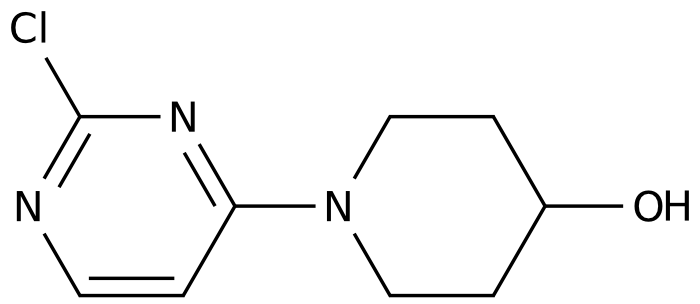 Structure of 94222-07-8 | 1-(2-Chloro-4-pyrimidinyl)-4-piperidinol