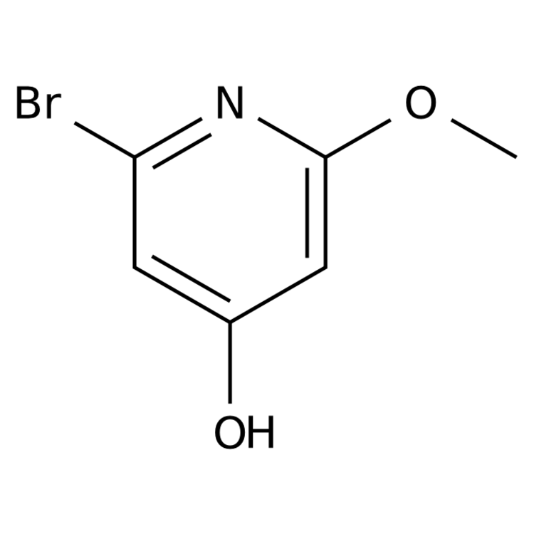 Structure of 1420073-87-5 | 2-bromo-6-methoxypyridin-4-ol