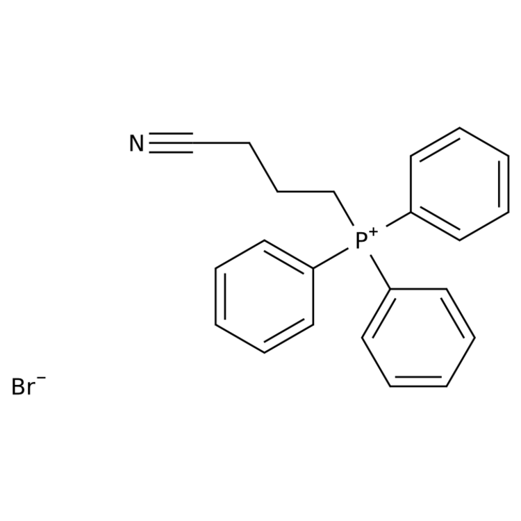 Structure of 7752-62-7 | (3-Cyanopropyl)triphenylphosphonium bromide