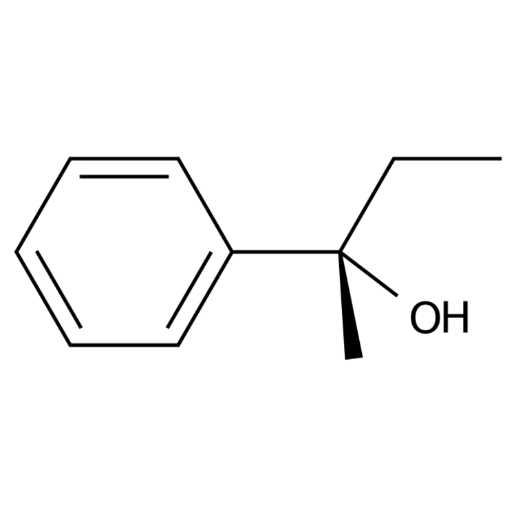 Structure of 53777-08-5 | (2S)-2-phenylbutan-2-ol