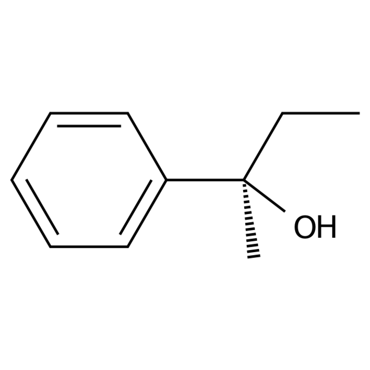 Structure of 1006-06-0 | (2R)-2-phenylbutan-2-ol