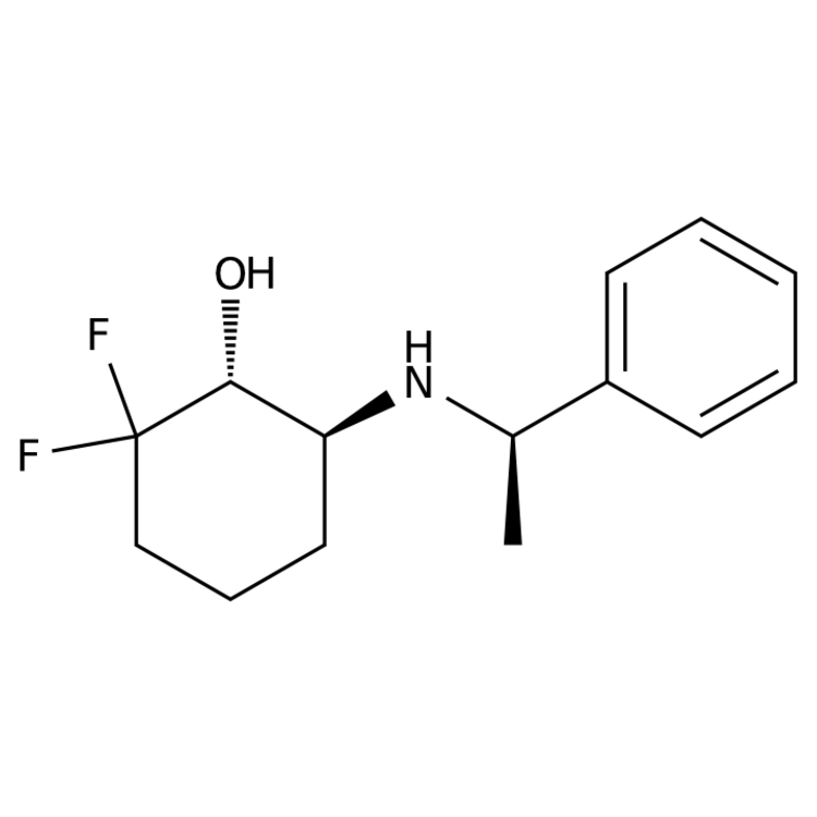 (1R,6S)-2,2-difluoro-6-{[(1R)-1-phenylethyl]amino}cyclohexan-1-ol - [AC80194]