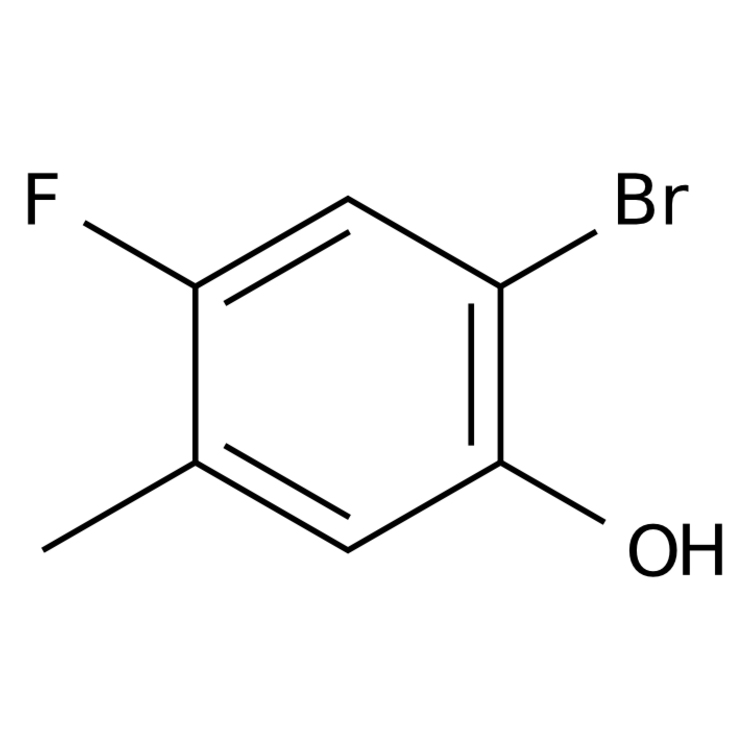 Structure of 1567219-62-8 | 2-bromo-4-fluoro-5-methylphenol