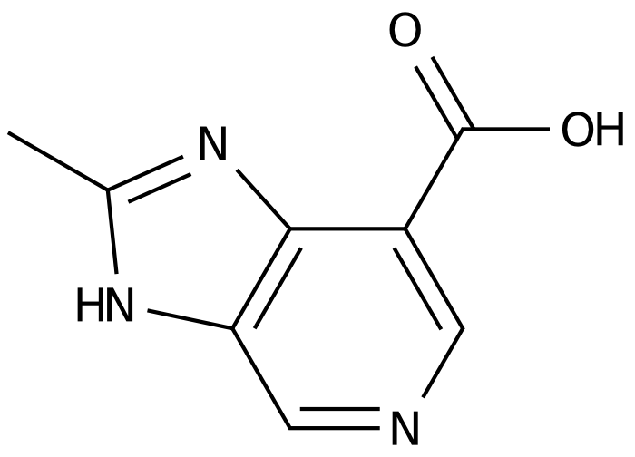 Structure of 1783316-61-9 | 3H-Imidazo[4,5-c]pyridine-7-carboxylic acid, 2-methyl-