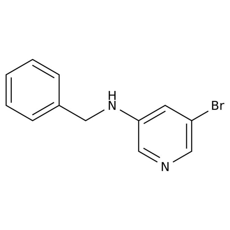 Structure of 1194688-12-4 | N-benzyl-5-bromopyridin-3-amine
