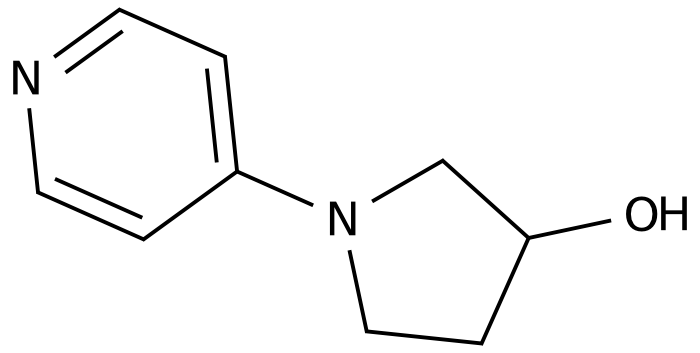 Structure of 116721-57-4 | 1-(4-Pyridinyl)-3-pyrrolidinol