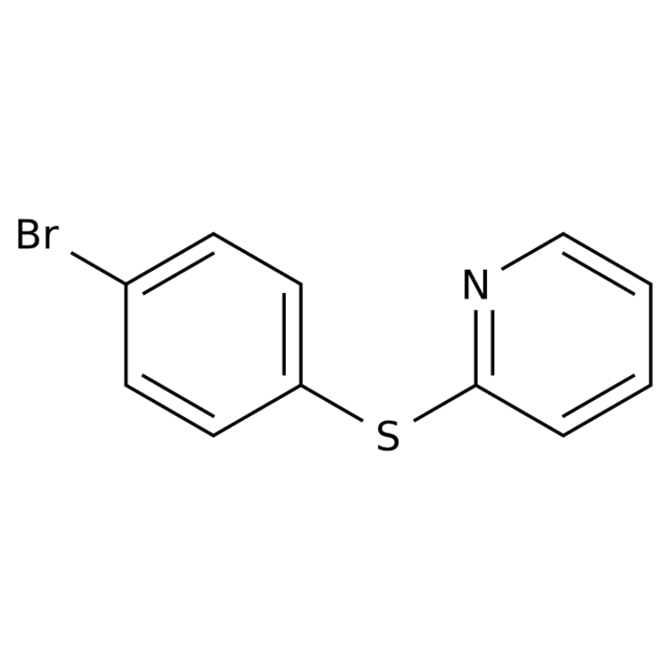 Structure of 83782-61-0 | 2-[(4-bromophenyl)sulfanyl]pyridine