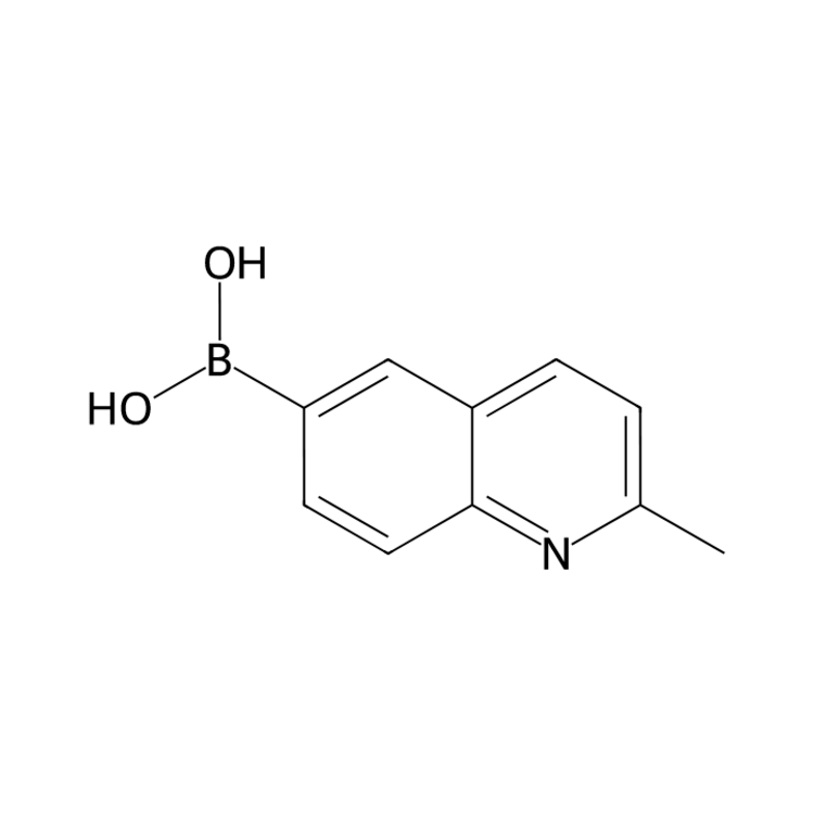 Structure of 1092790-20-9 | (2-methylquinolin-6-yl)boranediol