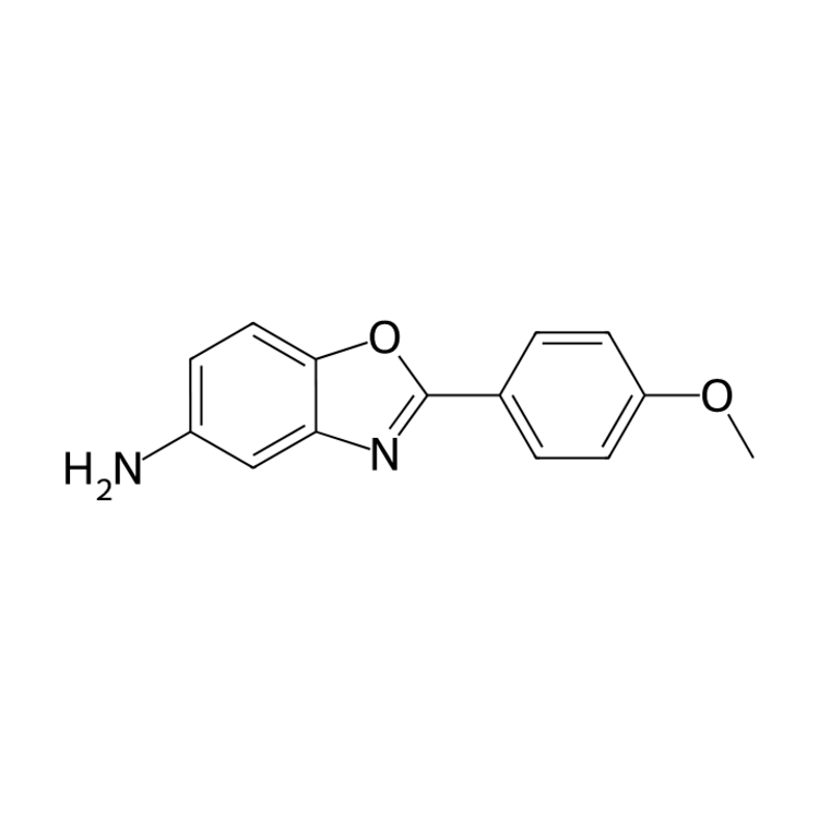 Structure of 54995-53-8 | 2-(4-methoxyphenyl)-1,3-benzoxazol-5-amine