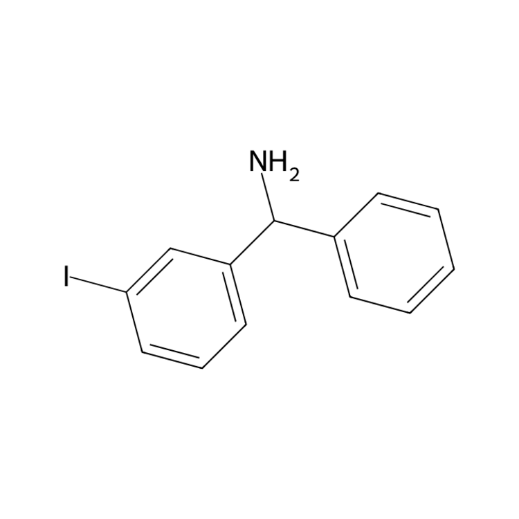 Structure of 55095-29-9 | (3-iodophenyl)(phenyl)methanamine