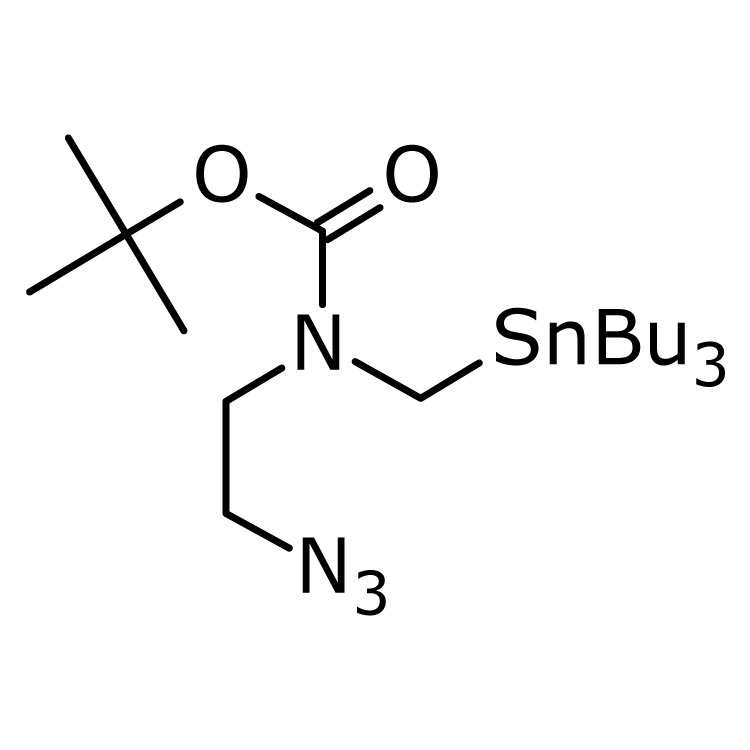 tert-butyl (2-Azidoethyl)((tributylstannyl)methyl)carbamate