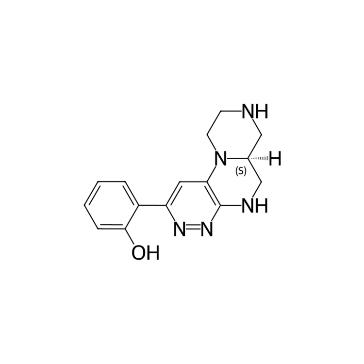 Structure of 2660236-53-1 | (S)-2-(6,6a,7,8,9,10-hexahydro-5H-pyrazino[1',2':4,5]pyrazino[2,3-c]pyridazin-2-yl)phenol