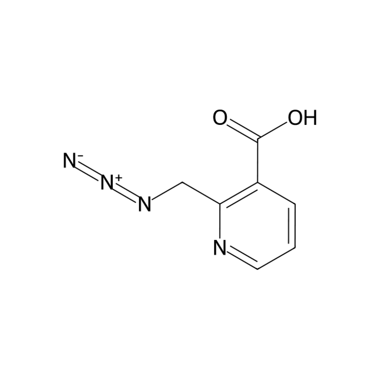 Structure of 1700604-18-7 | 2-(azidomethyl)nicotinic acid