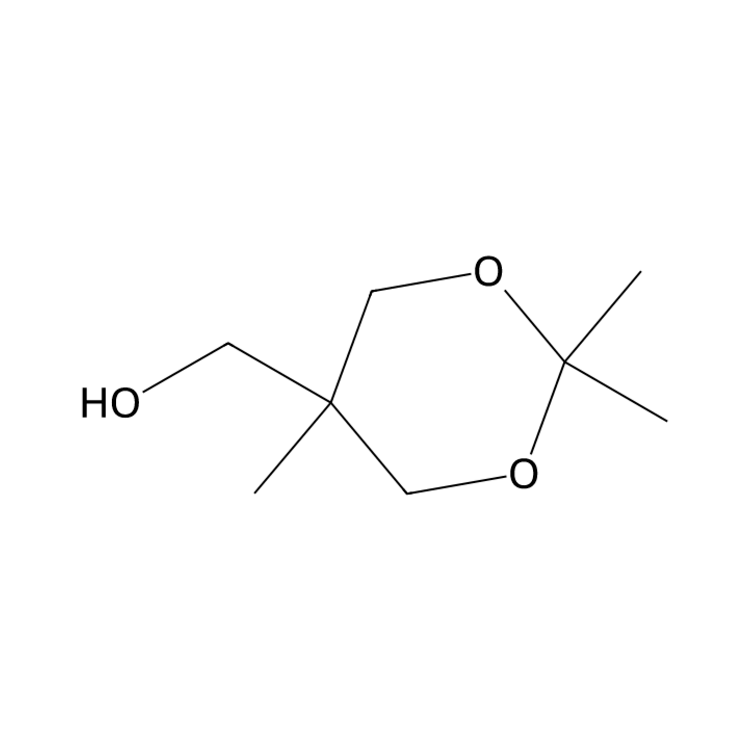 Structure of 3663-46-5 | (2,2,5-trimethyl-1,3-dioxan-5-yl)methanol