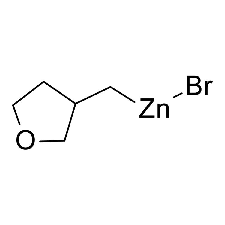 Structure of NO CAS FOUND | (Tetrahydrofuran-3-ylmethyl)zinc bromide, 0.50 M in THF