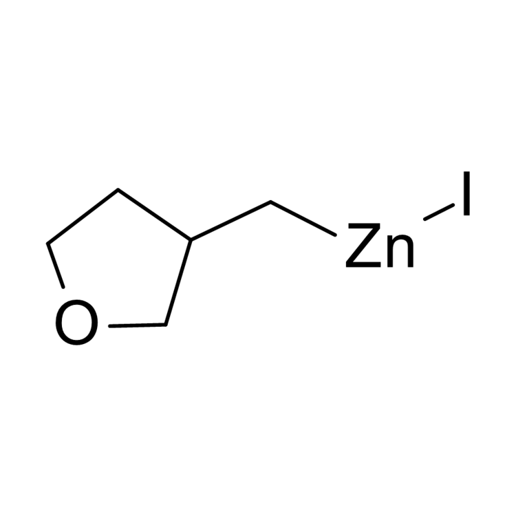 Structure of NO CAS FOUND | (Tetrahydrofuran-3-ylmethyl)zinc iodide, 0.50 M in THF