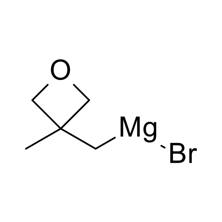 Structure of 2028279-02-7 | [(3-Methyloxetan-3-yl)methyl]magnesium bromide, 0.50 M in THF