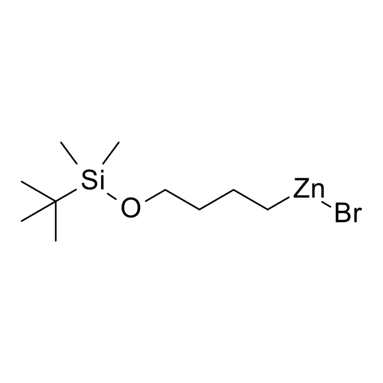 [4-[tert-Butyl(dimethyl)silyl]oxybutyl]zinc bromide, 0.50 M in THF